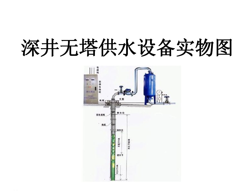 炉霍县井泵无塔式供水设备